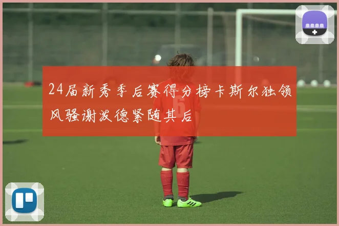 24届新秀季后赛得分榜卡斯尔独领风骚谢泼德紧随其后